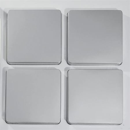 Reston Lloyd Reston Lloyd G-880-S Square Tin Burner Cover  Stainless Steel G-880-S